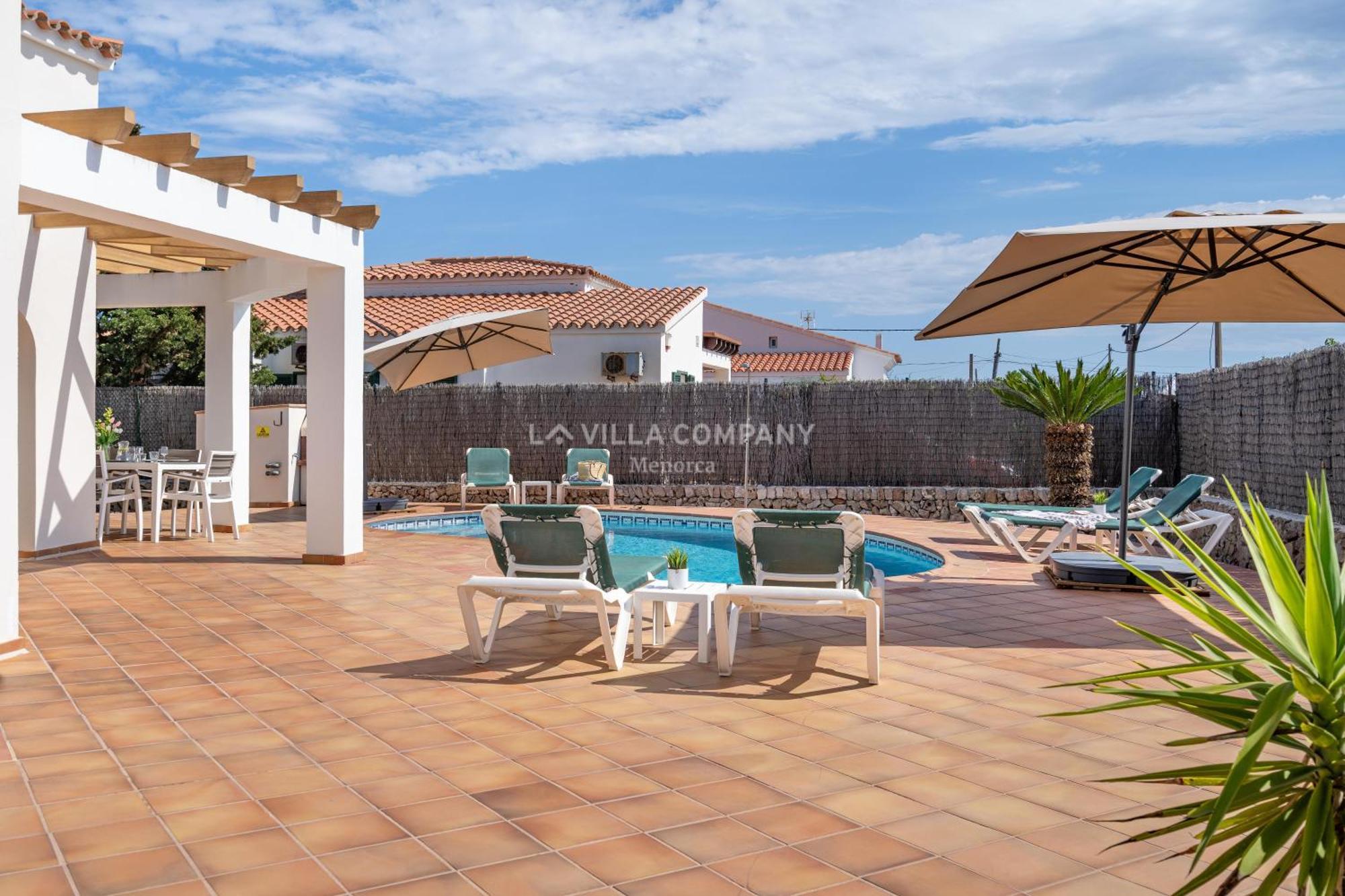 Villa Isabel In Cala En Porter Cala En Porter  エクステリア 写真
