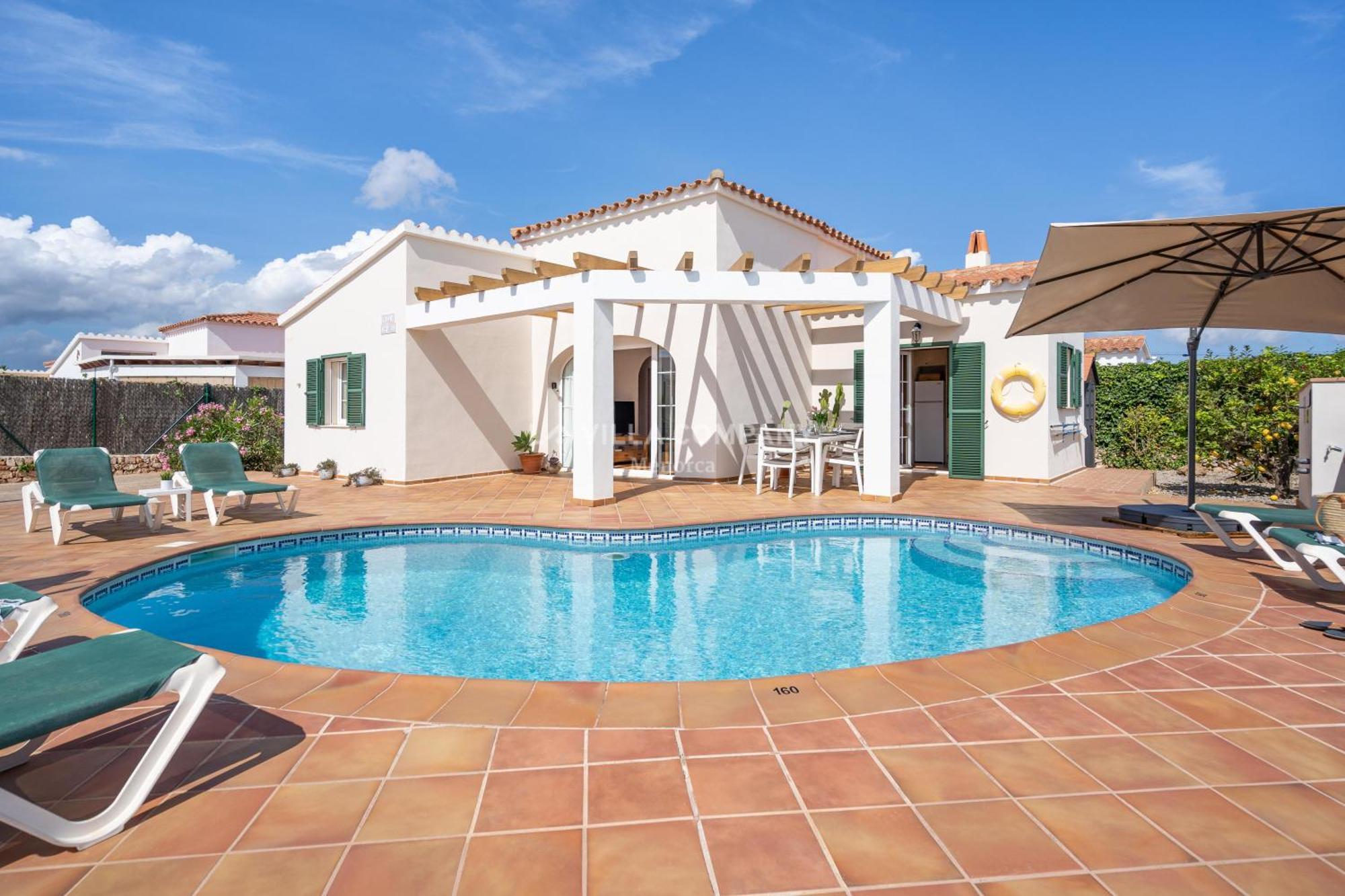 Villa Isabel In Cala En Porter Cala En Porter  エクステリア 写真