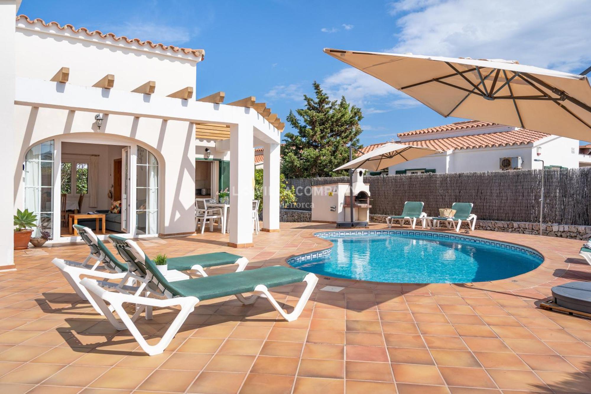 Villa Isabel In Cala En Porter Cala En Porter  エクステリア 写真